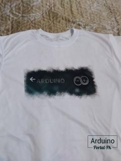 Футболка с логотипом канала Arduino проекты.