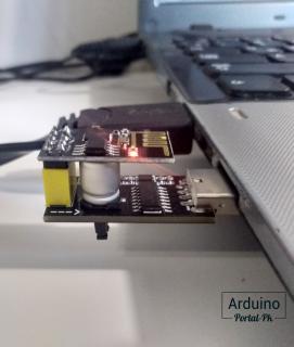 USB программатор CH340G для ESP8266 ESP-01. Доработка для прошивки.