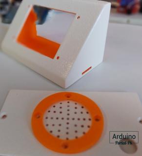 3D печать корпуса для часов с дисплеем Nextion.