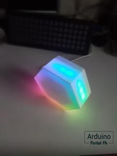 Модель светильника из пластика 