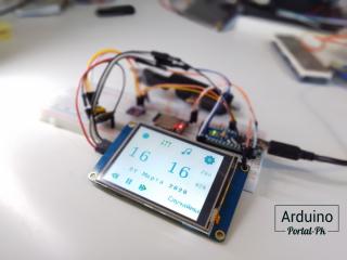 плеер с сенсорным экраном Nextion на Arduino