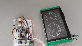 DIY спидометр на Arduino и дисплее DWIN: пошаговая инструкция