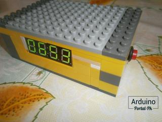 Часы будильник на arduino, корпус из лего