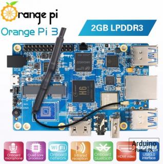 Orange Pi 3 H6 2GB LPDDR3 AP6256 Bluetooth5.0 