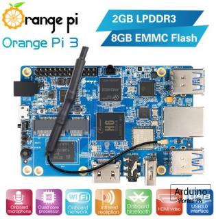 Orange Pi 3 H6 2GB LPDDR3 + 8GB EMMC Flash