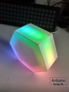  Светильник, корпус напечатанный на 3D принтере