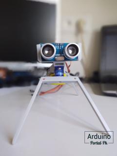 Робот жук на Arduino и servo приводах.