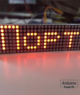 Фото к уроку 16.1. Бегущая строка на Arduino.