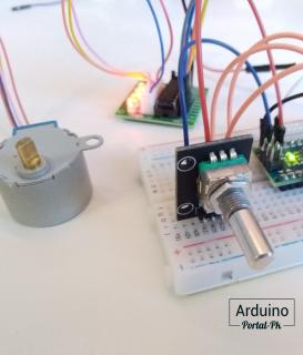 Применение шаговых двигателей в Arduino проектах 