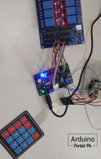 2 варианта управления модулем 16 реле. С помощью Arduino и на Python. 
