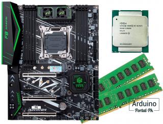 HUANANZHI X99 F8, Intel E5 2678, 4*8G DDR4