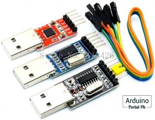 USB-to-UART PL2303HX, CP2102, CH340G