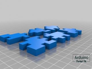 Кубик пазл можно распечатать на 3D принтере