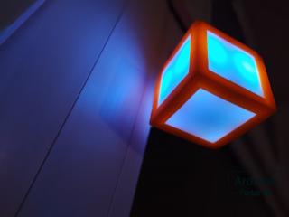 Подвесной светильник куб