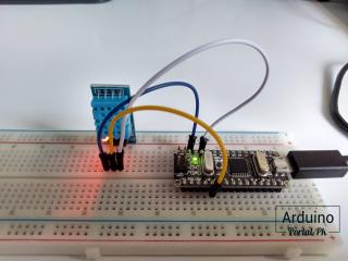 Подключаем DHT11 к Arduino