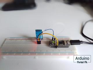 Подключить датчик  DHT11 к Arduino