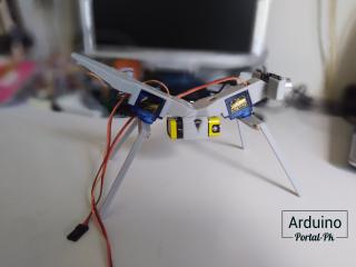 Робот на Arduino и servo приводах