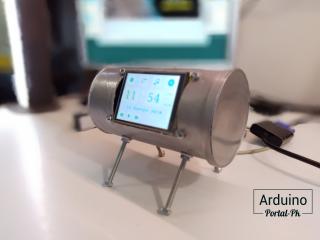 проект часов на Arduino и сенсорным дисплеем Nextion