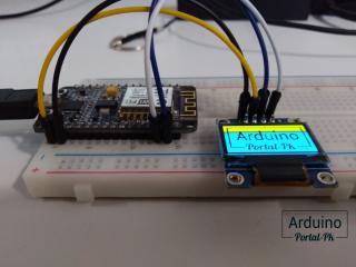 Arduino SSD1306 0,96-дюймовый ЖК дисплей  вывод изображений на экран
