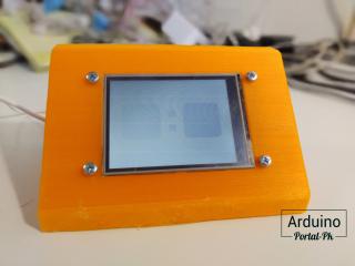Отслоение при печати корпуса на 3D принтере Anet A8 для часов на Arduino с дисплеем Nextion. 