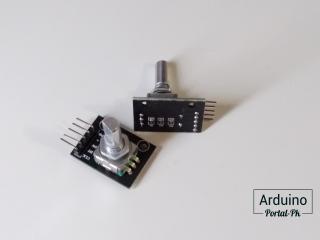 Модуль инкрементального энкодера EC11 для Arduino с кнопкой.