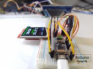 Часы на Arduino и TFT-экране 128×160 / 1,8”