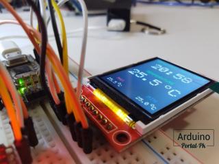 Цветной графический TFT-экран 128×160 для Arduino