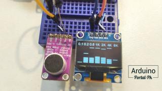 Автоматическая регулировка усиления для точности: портативный звуковой анализатор на базе ESP32