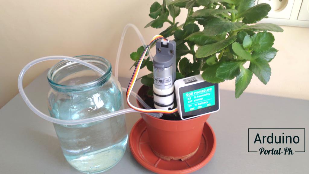 Программа системы автоматического полива растений.