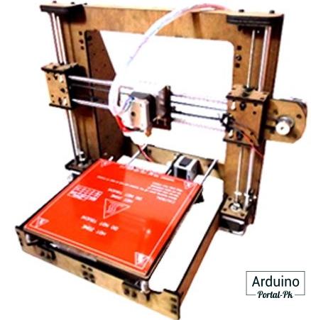 версия рамы 3D принтера уже предназначена для раскроя из фанеры 6 мм