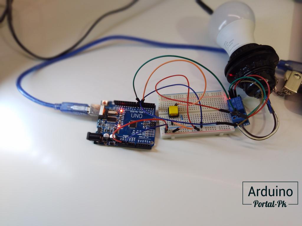  Подключение реле к Arduino фото