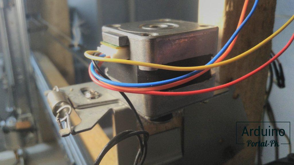 Двигатель из принтера для станка ЧПУ